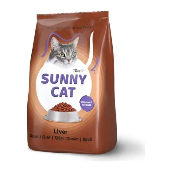 ILTEX сухой корм для кошек SUNNY CAT Liver  10 kg