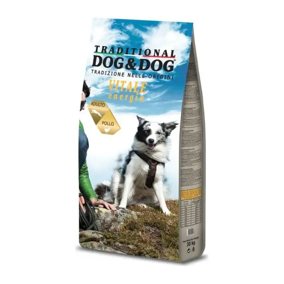 GHEDA  сухой корм для собак Dog&Dog Vitale Energia 20kg