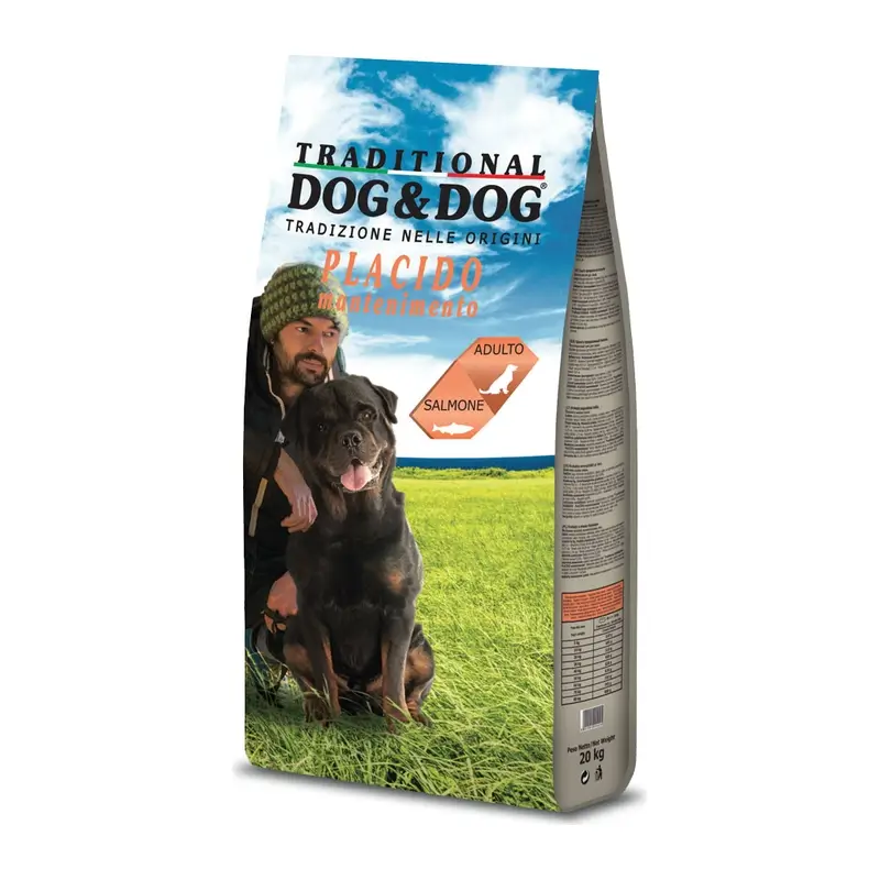 GHEDA сухой корм для собак Dog&Dog Mantenimento Salmone peste 20kg