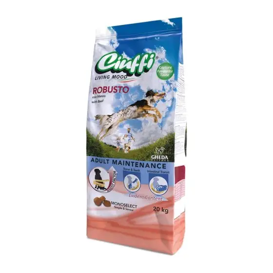 GHEDA сухой корм для собак  CIUFFI ROBUSTO (говядина)  20КГ
