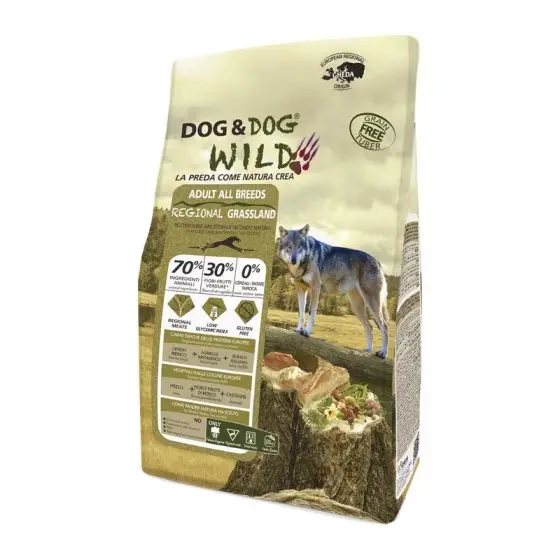 GHEDA сухой корм для собак Dog&Dog Wild Regional GRASSLAND 2кg