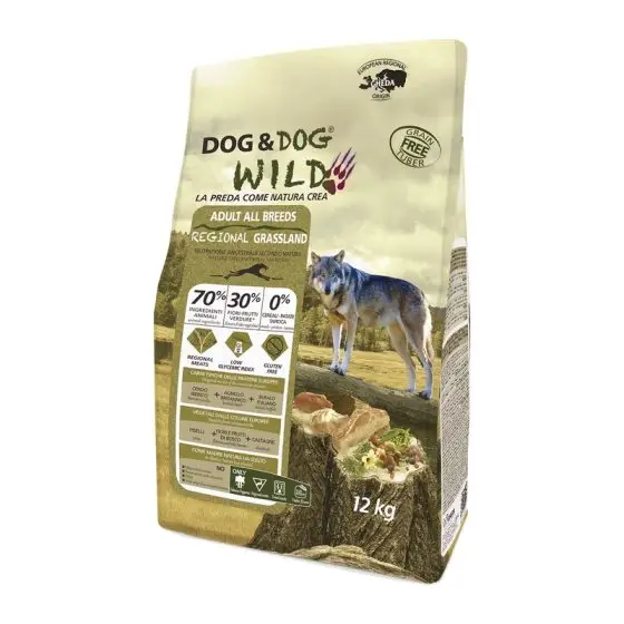 GHEDA сухой корм для собак Dog&Dog Wild Regional GRASSLAND 12kg