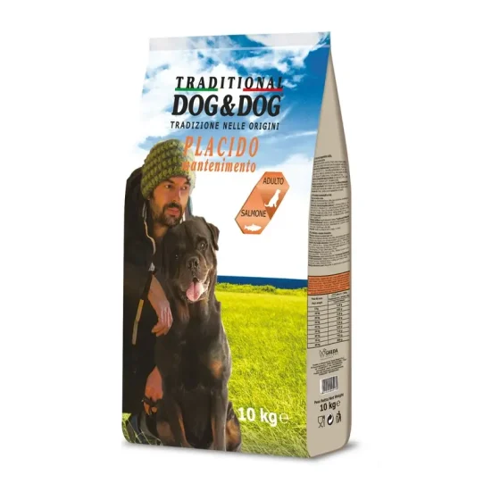 GHEDA  сухой корм для собак  Dog&Dog Mantenimento Salmone peste 10kg