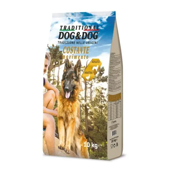 GHEDA  сухой корм для собак  Dog&Dog Movimento Annatra rata 10kg