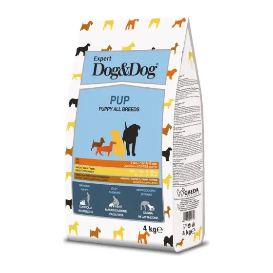 GHEDA  сухой корм для собак Dog&Dog Expert Puppy 4kg