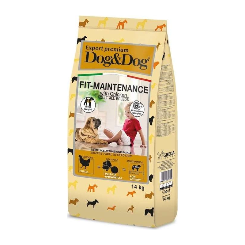 GHEDA сухой корм для собак Dog&Dog Expert Premium FIT-Maintenance 14 kg