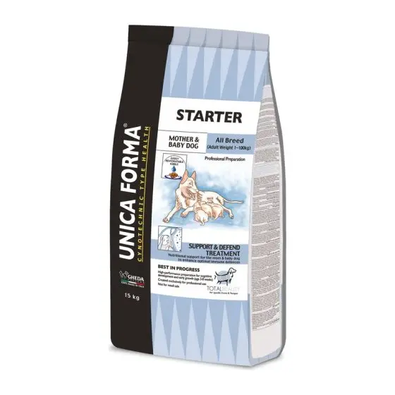 GHEDA сухой корм для собак Unica Forma STARTER Profesional Preparation 15kg
