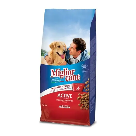 MORANDO сухой корм для собак Miglior Cane ACTIVE croc Manzo 10kg
