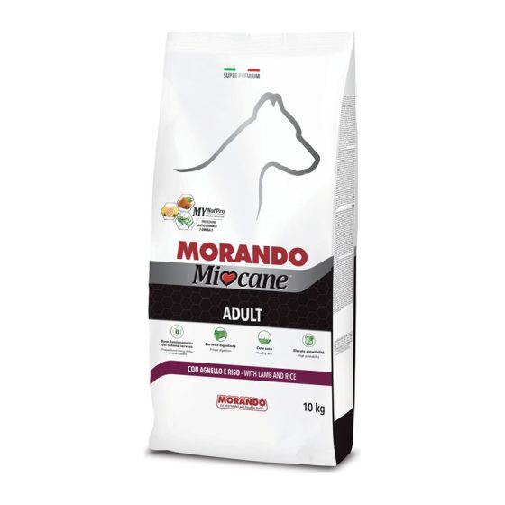 MORANDO Сухой корм для собак MioCane Lamb&Rice (ягненок с рисом) 10kg