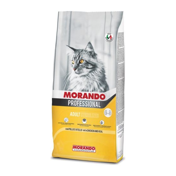 MORANDO сухой корм для кошек Morando PROFESSIONAL  Gatto Adult Sterilized Pollo Vitello 7kg