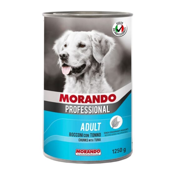 MORANDO  Влажный корм для собак Bocconcini Morando Cane  Tonno Adult 1250g