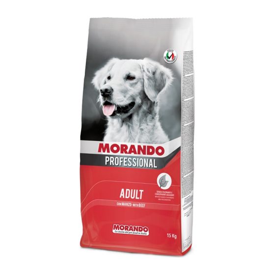 MORANDO сухой корм для собак Morando Cane Con Manzo Adult 15kg