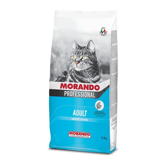 MORANDO сухой корм для кошек Morando Professional Gatto Adult PESCE(FISH) 15kg