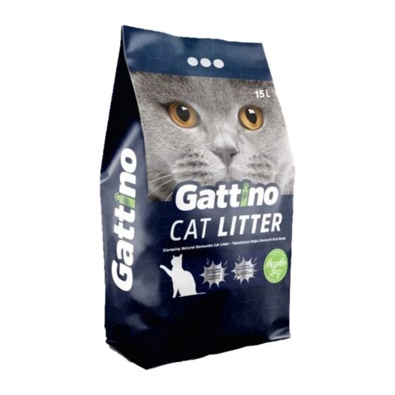 Бентонитовый наполнитель для кошачьего туалета Gattino  Marseille Soap Scented cat Litter 15l