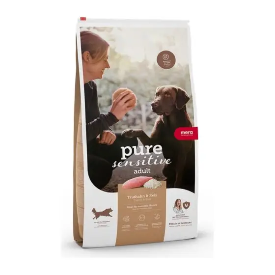MERA Сухой корм для собак pure sensitive ADULT Turkey & Rice 12,5 кг/56750
