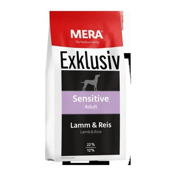 MERA Сухой корм для собак High Premium Sensitive – Индейка & Рис, 15 кг / 72755